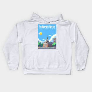 Independece Hall Kids Hoodie